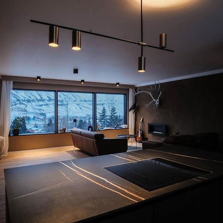 Botnahlid Villa, Mountain And Town Views And Outdoor Sauna Seyðisfjörður Dış mekan fotoğraf